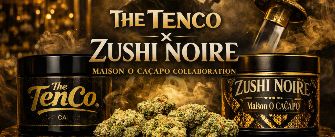 The TenCo × Zushi Noire Collaboration | Maison O Caçapo Premium THCa Drop at Imperial Club Los Angeles