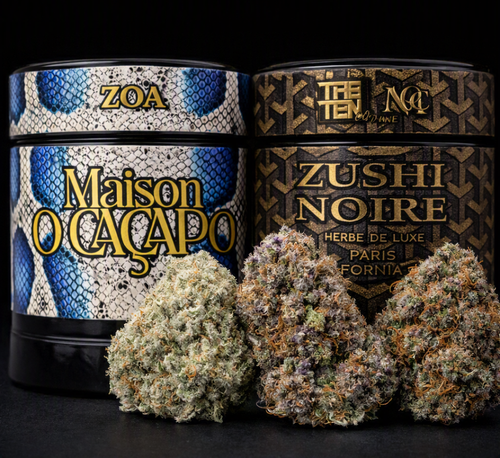 Maison O Cacapo Strains: Zoa, Zushi Noire & Black Zushi