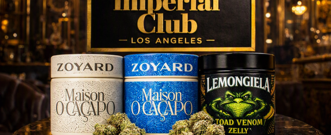 Zoyard Off‑White × Blue × Lemongiela Toad Venom (Zelly) Premium THCa Drop | Maison O Caçapo × Imperial Club Los Angeles