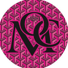 Maison O Cacapo luxury monogram logo in pink and black