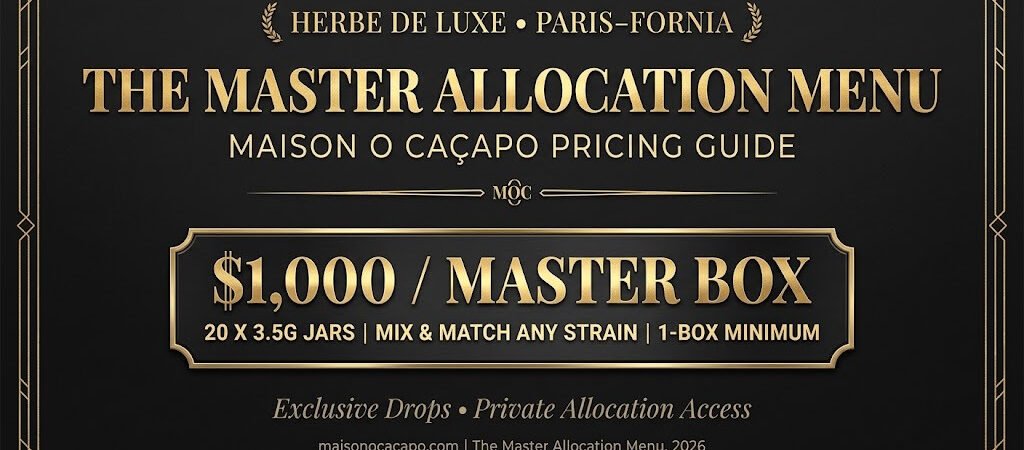 Maison O Cacapo Prices: Master Box Pricing & Allocation Guide