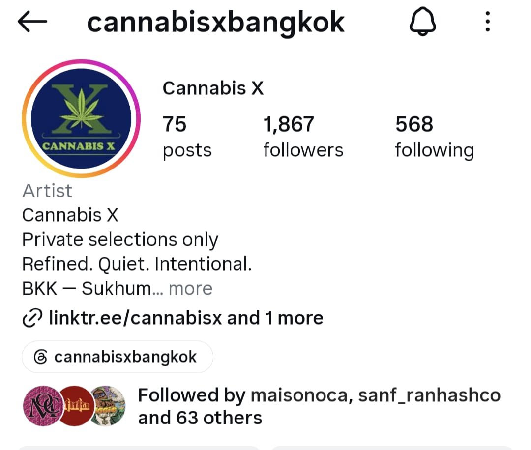 Maison O Caçapo in Bangkok: Exotic Drop at Cannabis X Sukhumvit
